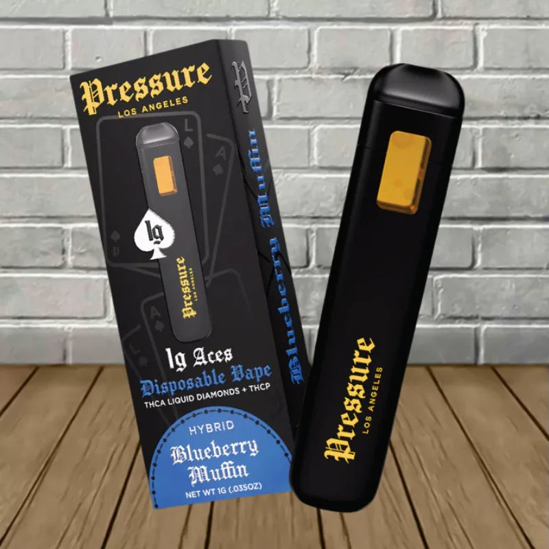 Pressure LA Aces THCa Liquid Diamonds + THCp Disposable 1g