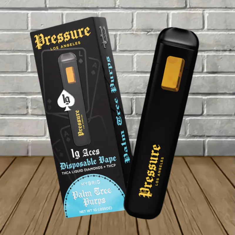 Pressure LA Aces THCa Liquid Diamonds + THCp Disposable 1g