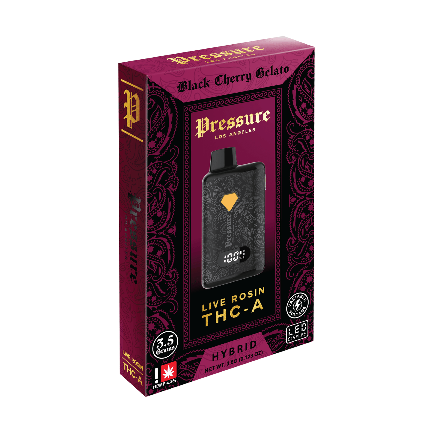 3.5 Gram THCA Disposable Vape (Limited Run) – Pressure