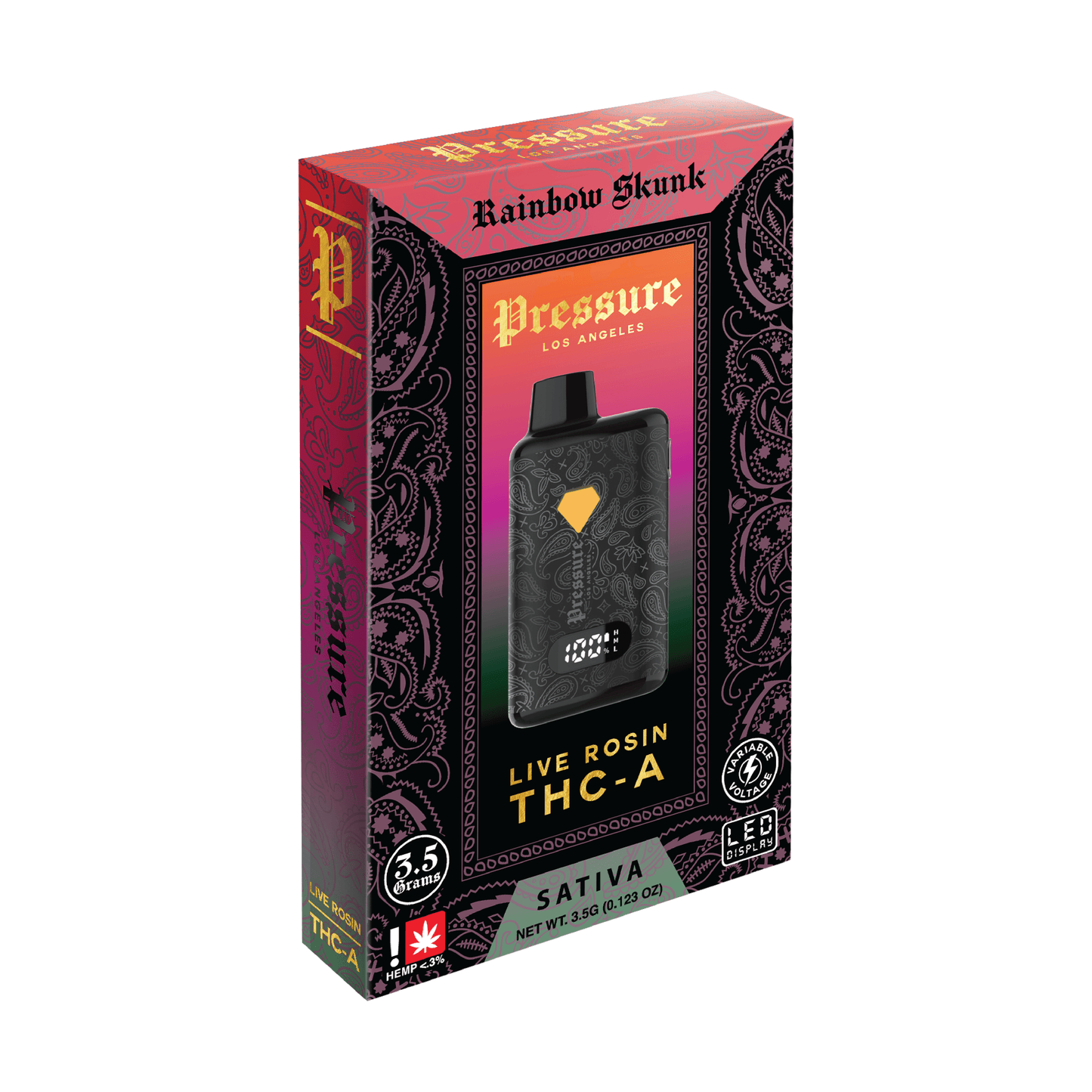 3.5 Gram THCA Disposable Vape (Limited Run) – Pressure