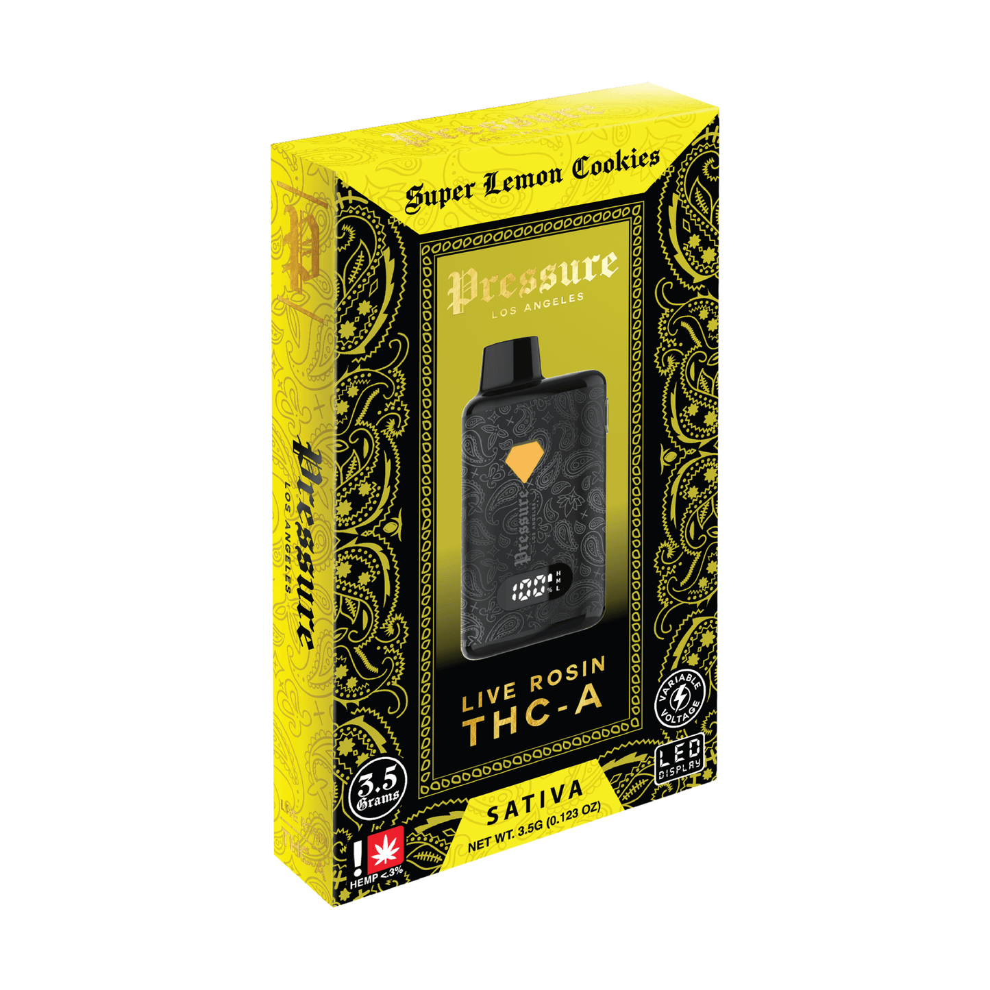 3.5 Gram THCA Disposable Vape (Limited Run) – Pressure