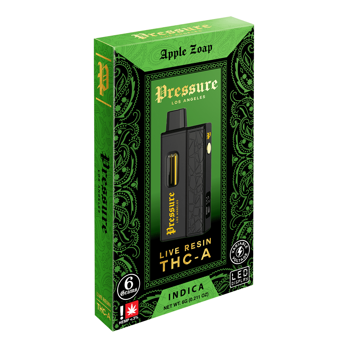 Binoid On Sale: 6 Gram THCA Disposable Vape – Pressure