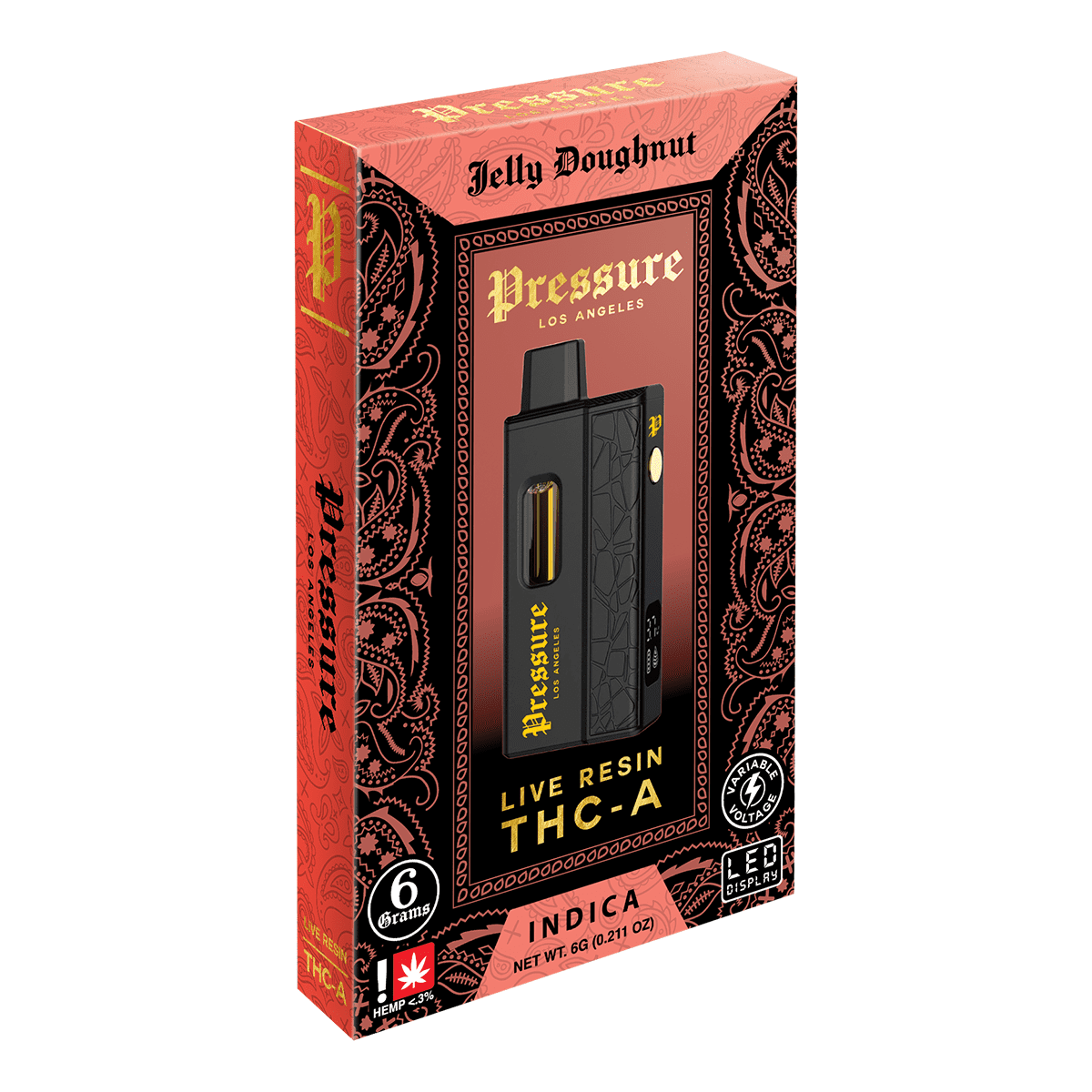 Binoid On Sale: 6 Gram THCA Disposable Vape – Pressure