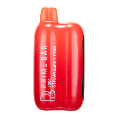 Strawberry Pom Prime Bar 8000 Best Sales Price - Disposables