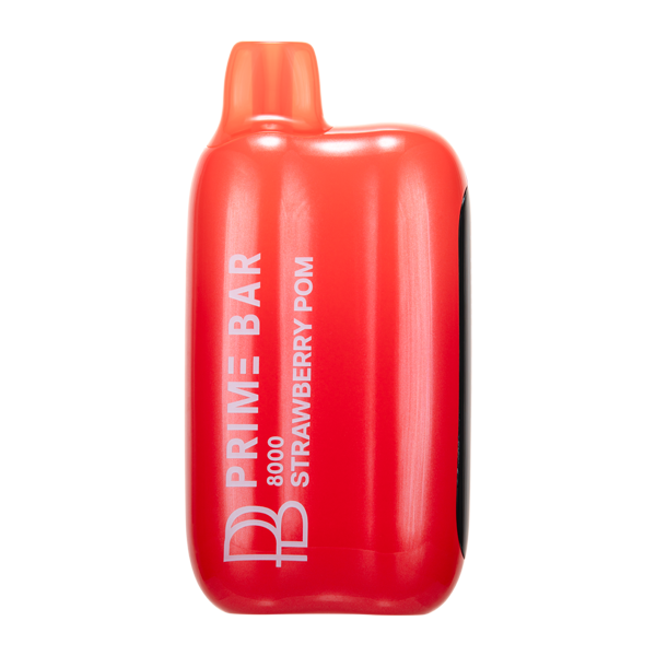 Strawberry Pom Prime Bar 8000 Best Sales Price - Disposables