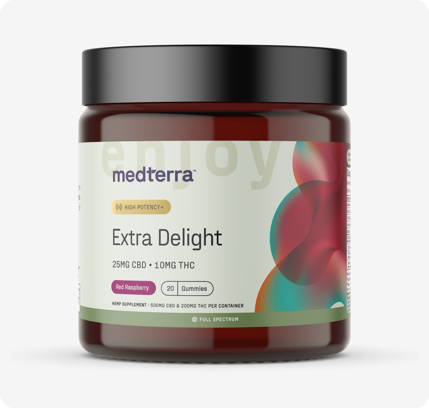 Medterra Extra Delight 10mg THC Gummies