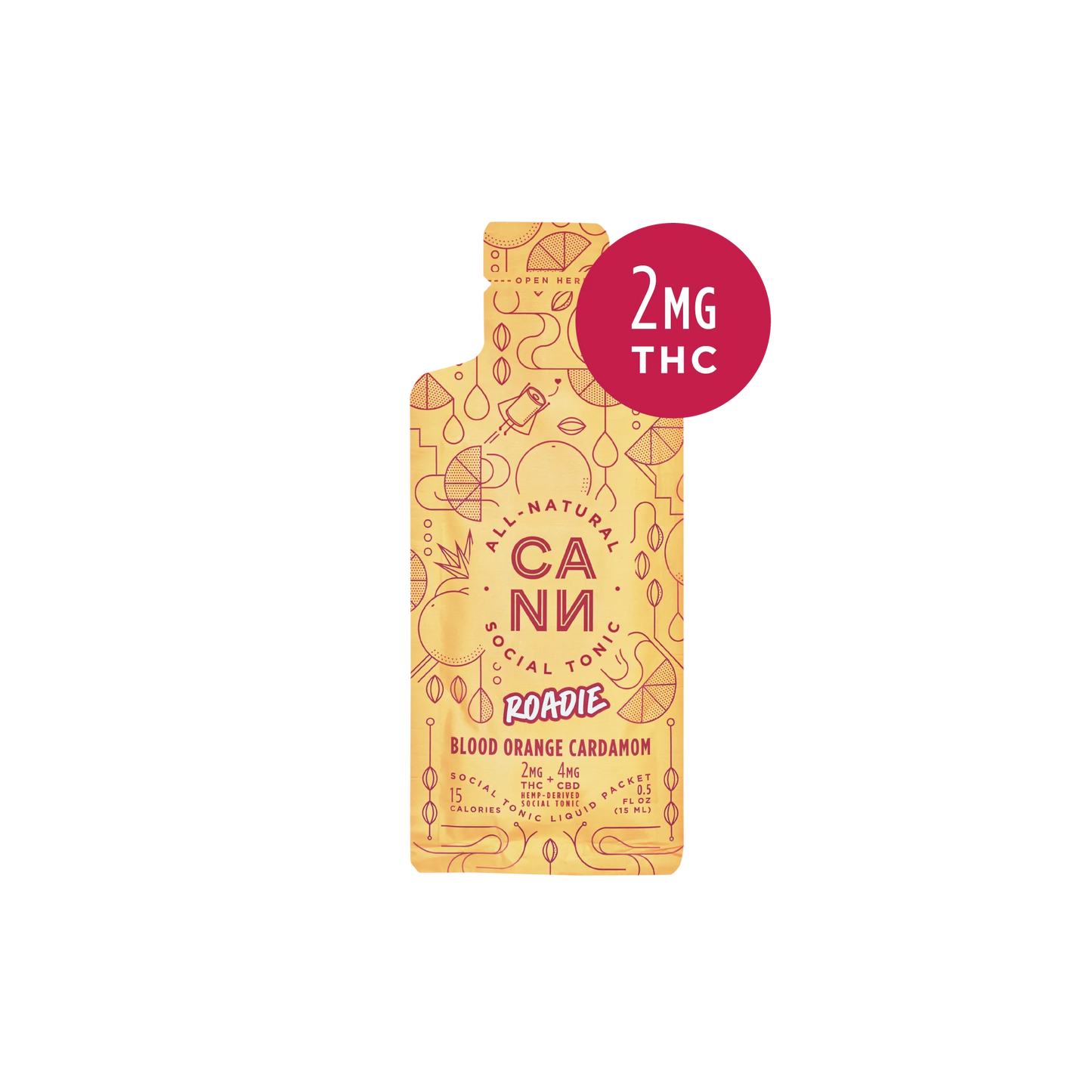 Cann Roadie Delta 9 Social Tonic Packet