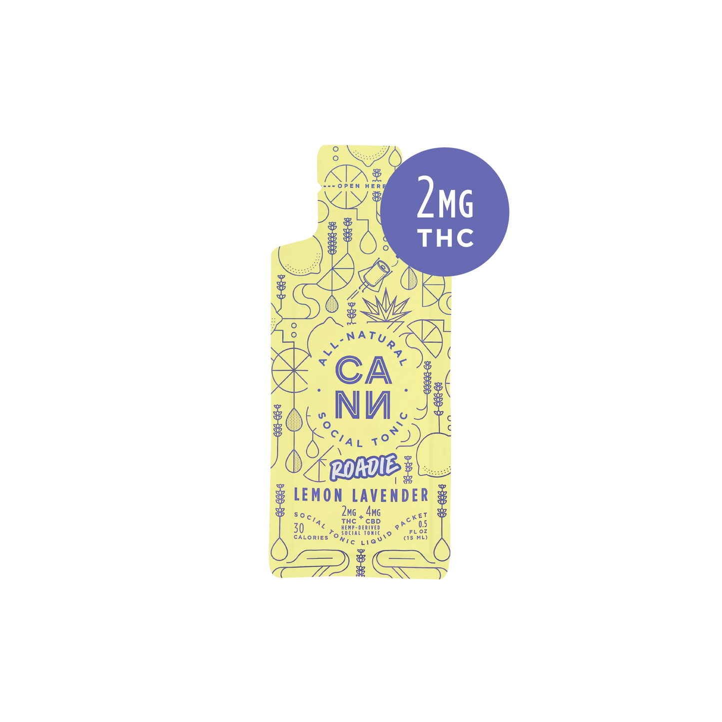 Cann Roadie Delta 9 Social Tonic Packet