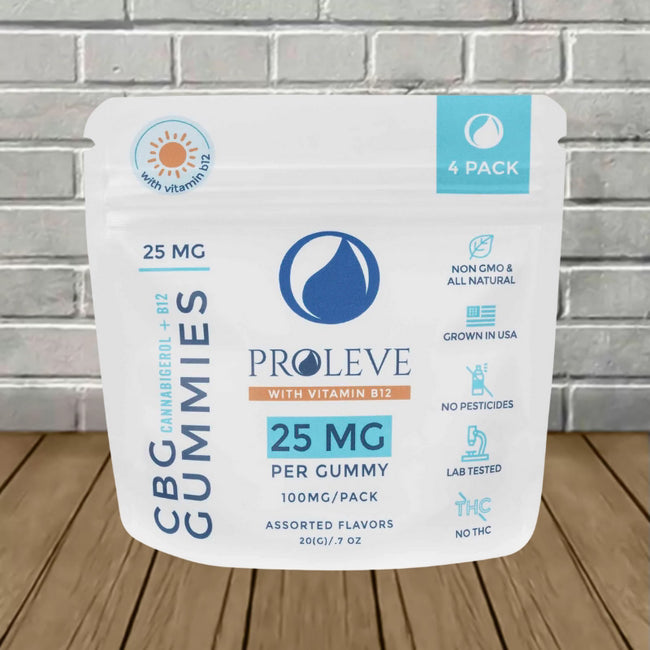 Proleve CBG + B12 Gummies 25mg