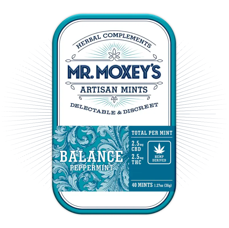 Mr. Moxey's Balance Peppermint Mints
