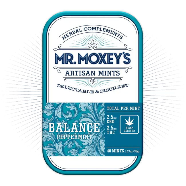 Mr. Moxey's Balance Peppermint Mints