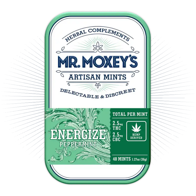 Mr. Moxey's Energize Peppermint Mints