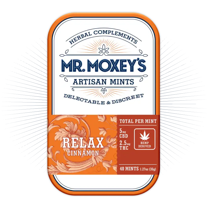 Mr. Moxey's Relax Cinnamon Mints