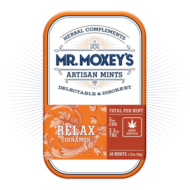 Mr. Moxey's Relax Cinnamon Mints
