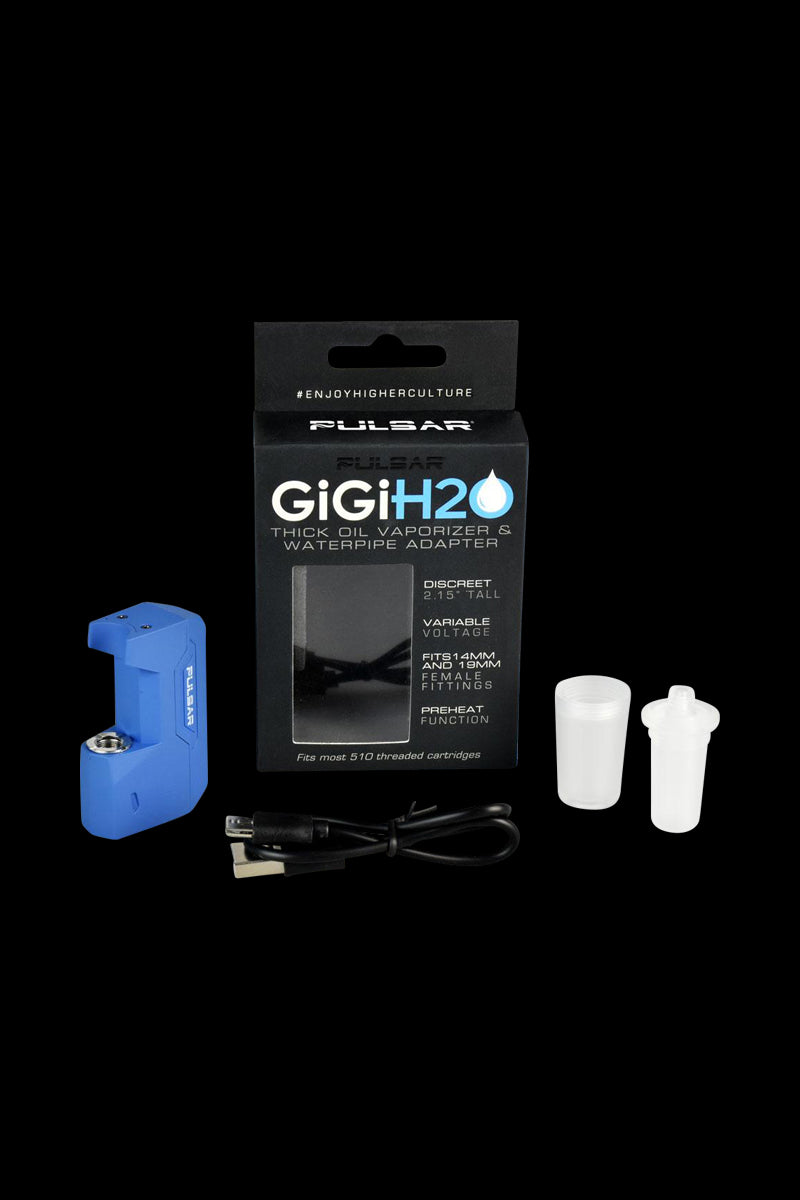 Pulsar GiGi H2O 510 Battery & Water Pipe Adapter Best Sales Price - Vaporizers