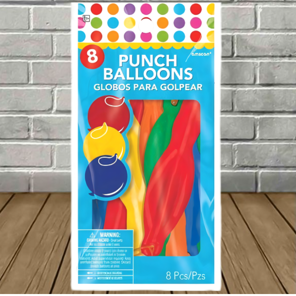 Punch Balloons 8ct