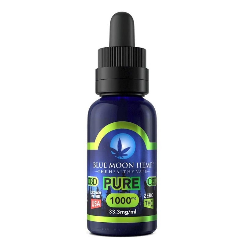 Blue Moon Hemp - Pure - CBD Vape - 30ml Best Sales Price - eJuice