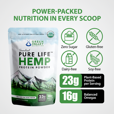 Pure Life™ Hemp Protein Powder Best Sales Price - Edibles