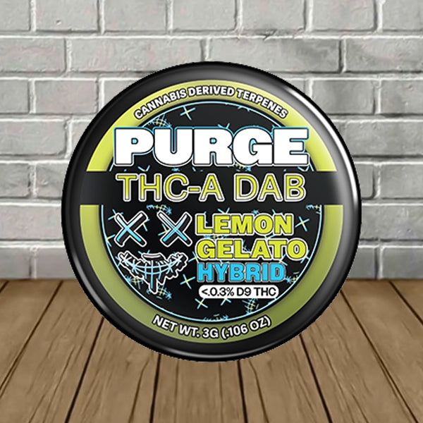 Purge Cannabis Derived Terpene THCa Dab 3g