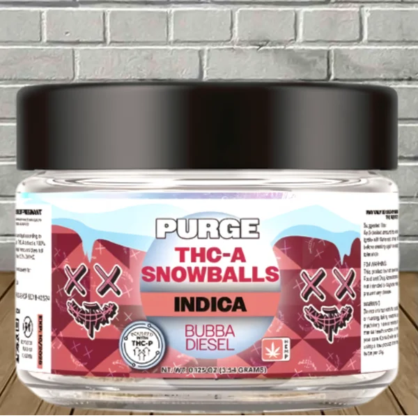 Purge THCa Snowballs Flower 3.5g