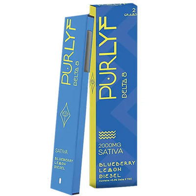 Purlyf Delta 8 THC Rechargeable Disposables - 2g Best Sales Price - Vape Pens