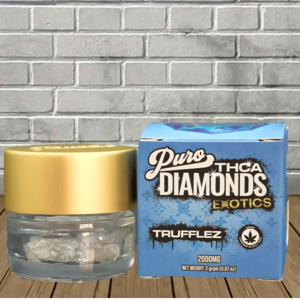 Puro Cannagar Exotics THCa Diamonds Dabs 2g Best Sales Price - CBD