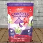 Purple Cannadelic Magic Mushroom Microdose Gummies 6000mg