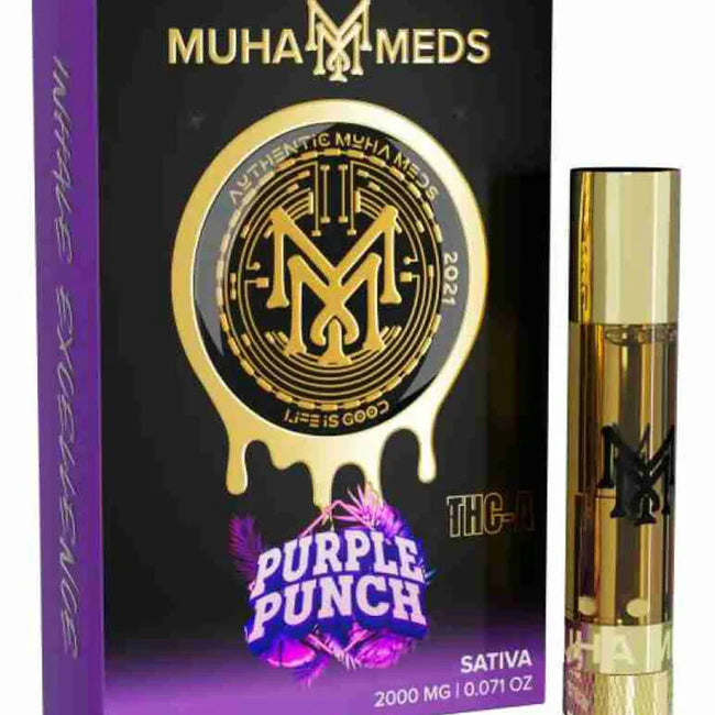 Purple Punch Muha Meds THC-A Cartridge 2G