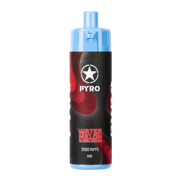 Watermelon Bubble Gum PYRO 12000 Best Sales Price - Disposables