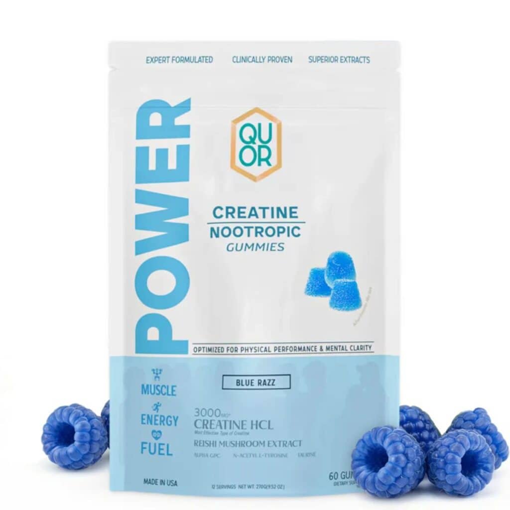 QUOR Power Creatine Gummies 60pc