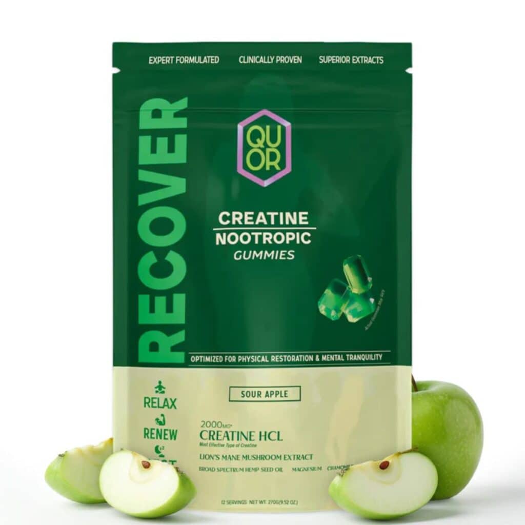QUOR Recover Creatine Gummies 60pc Best Sales Price - Gummies