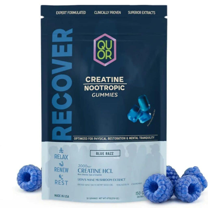 QUOR Recovery Creatine Gummies 150pc Best Sales Price - Gummies