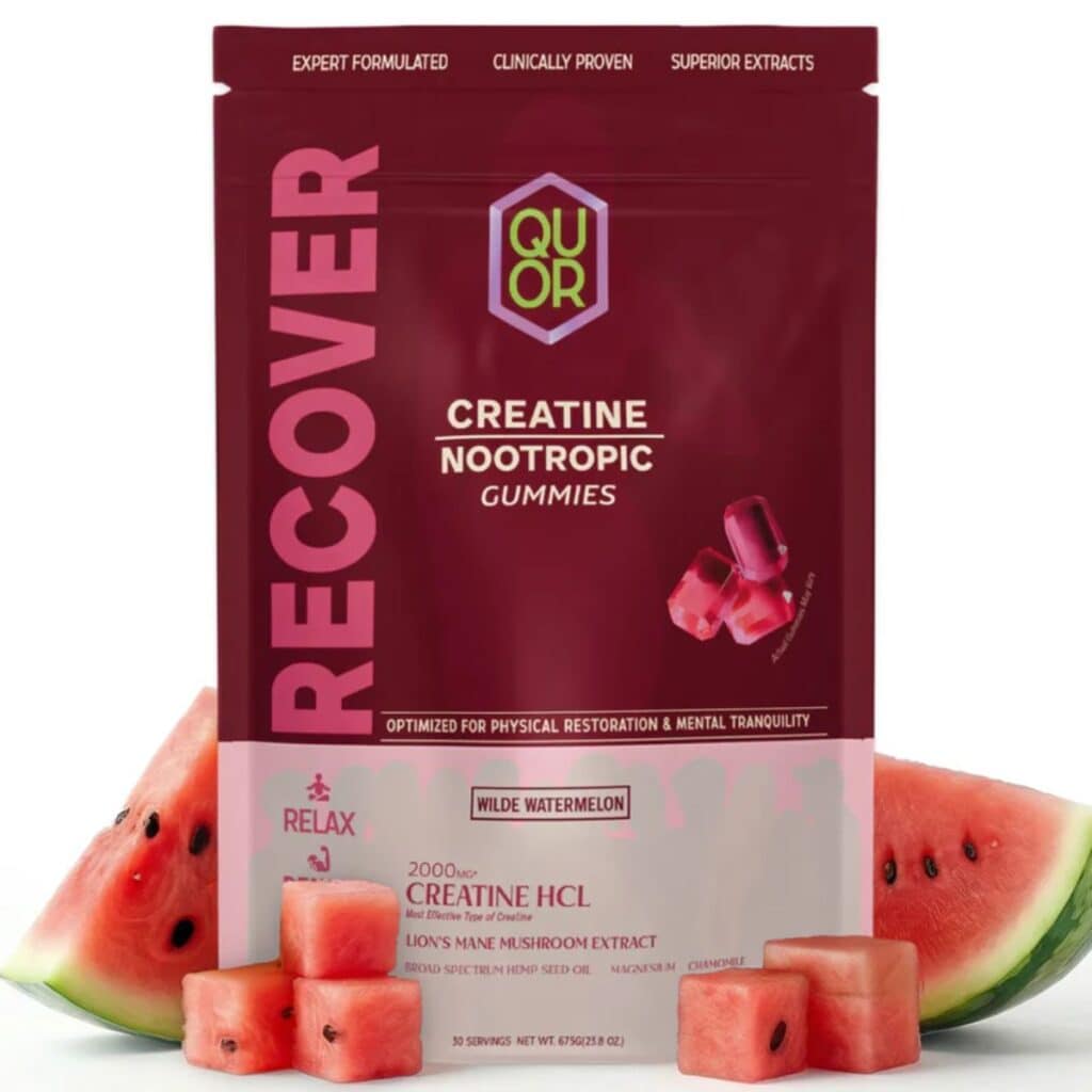 QUOR Recovery Creatine Gummies 150pc Best Sales Price - Gummies