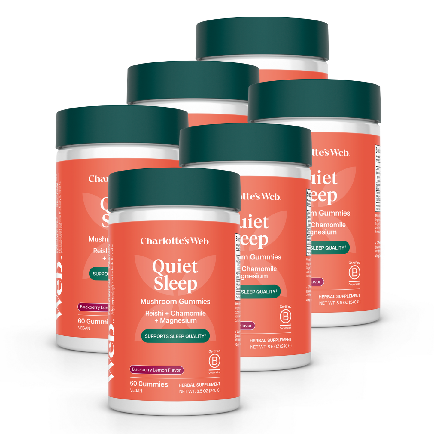 Charlotte's Web Quiet Sleep Mushroom Gummies Bundle