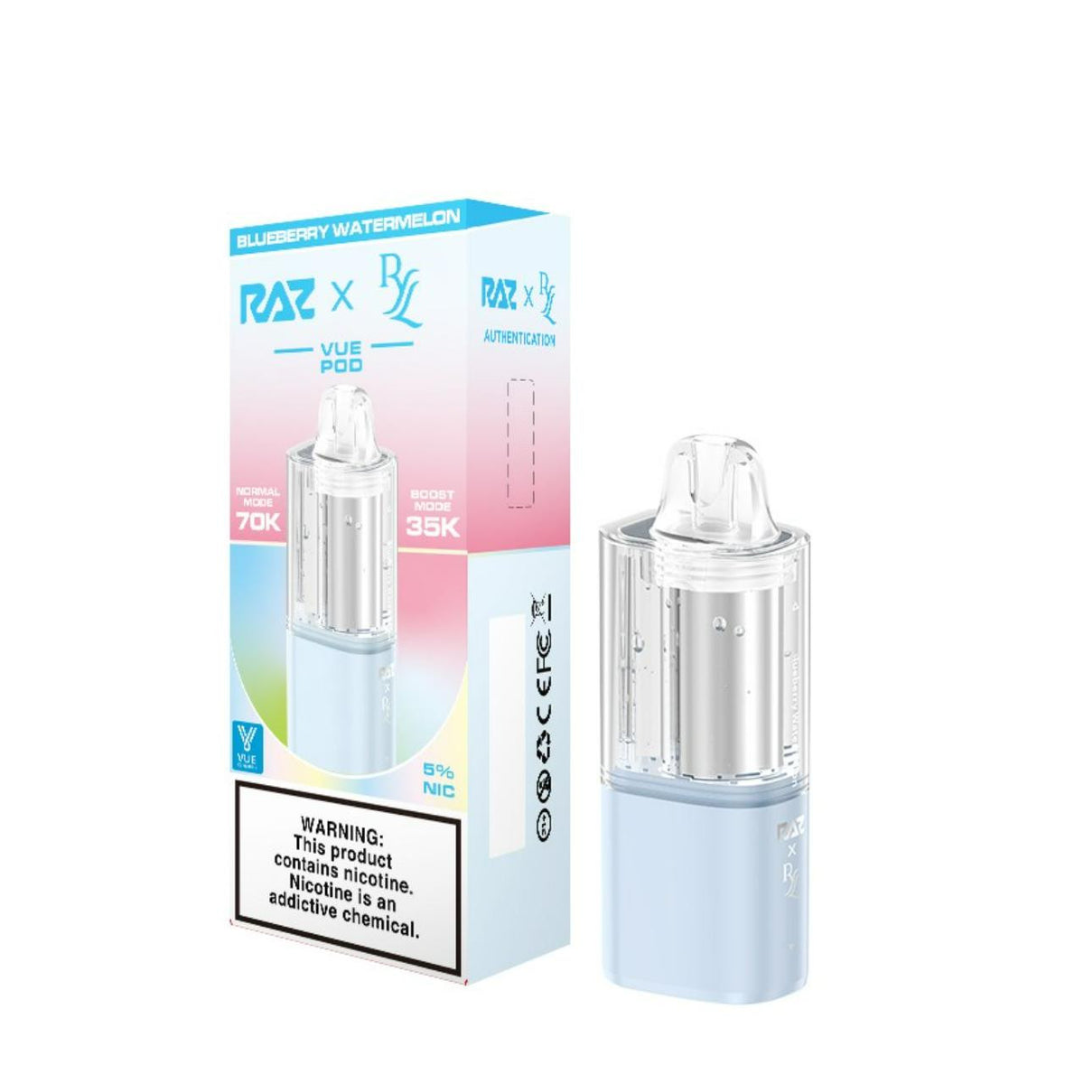RAZ x RYL VUE Pre-filled Replacement Pod  (70000 Puffs)