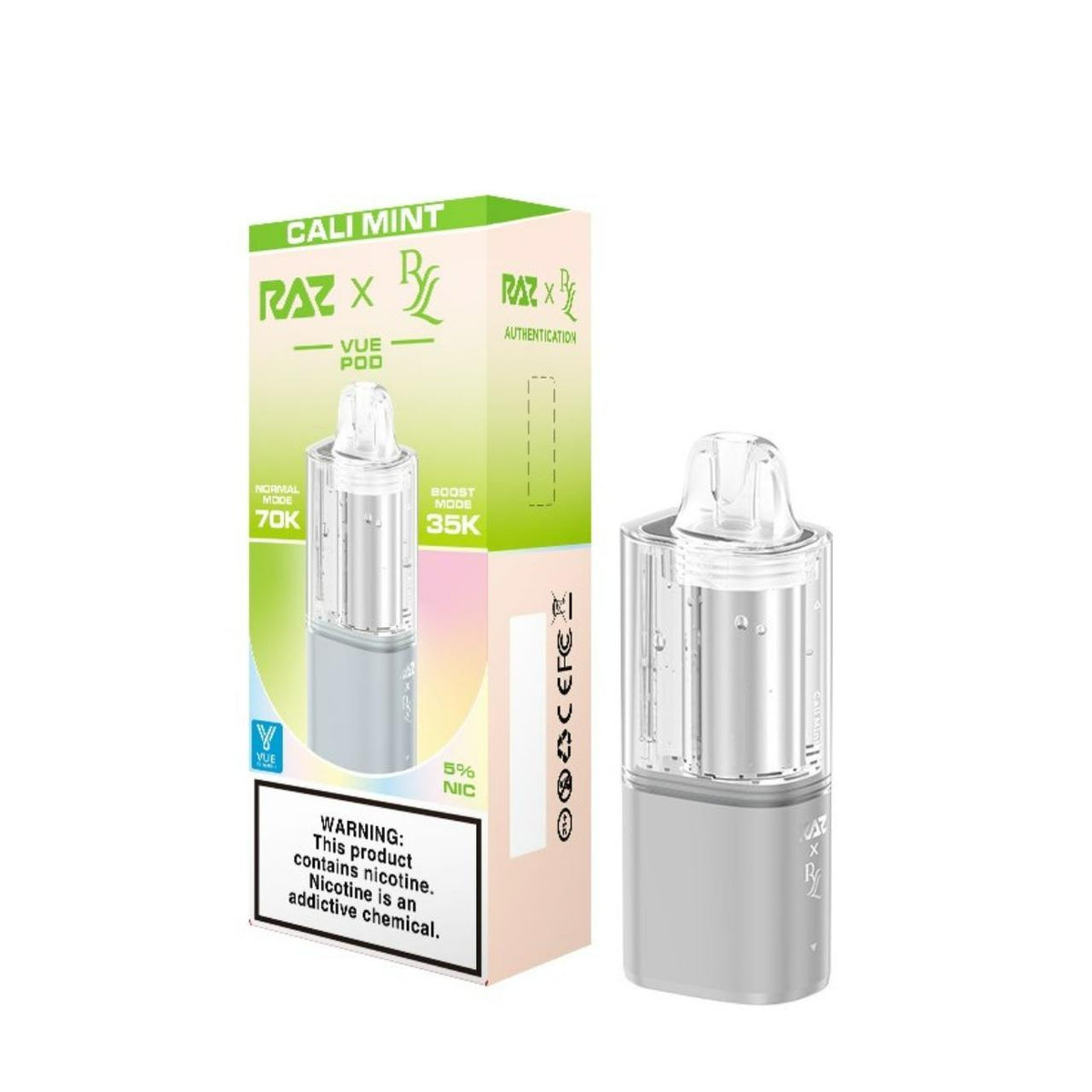 RAZ x RYL VUE Pre-filled Replacement Pod  (70000 Puffs)