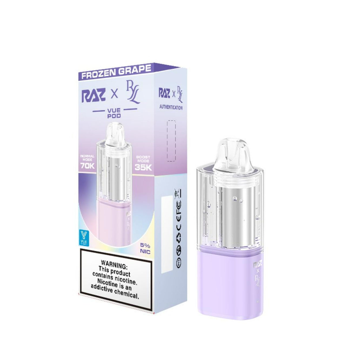 RAZ x RYL VUE Pre-filled Replacement Pod  (70000 Puffs)