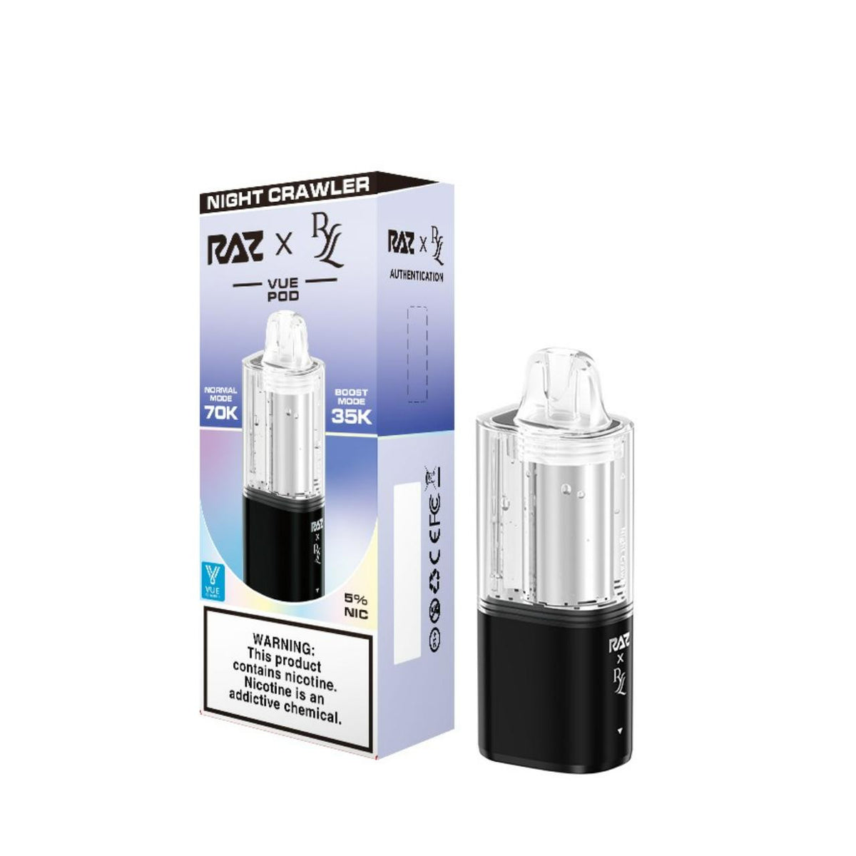 RAZ x RYL VUE Pre-filled Replacement Pod  (70000 Puffs)