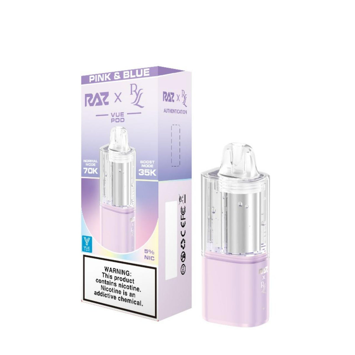 RAZ x RYL VUE Pre-filled Replacement Pod  (70000 Puffs)