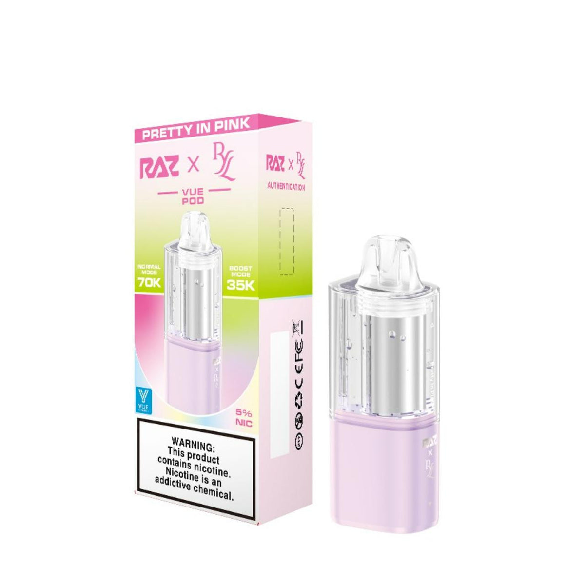 RAZ x RYL VUE Pre-filled Replacement Pod  (70000 Puffs)