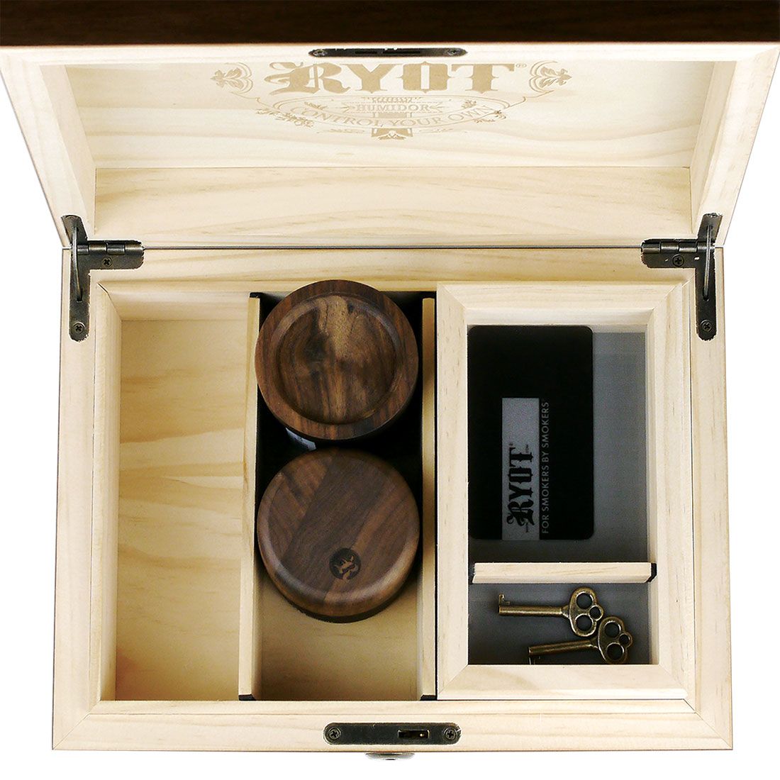 Humidor Walnut Combo Box (8×11)