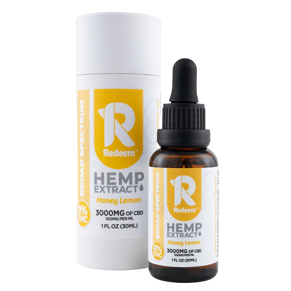 Broad-Spectrum CBD Tincture – 3000mg (THC Free)