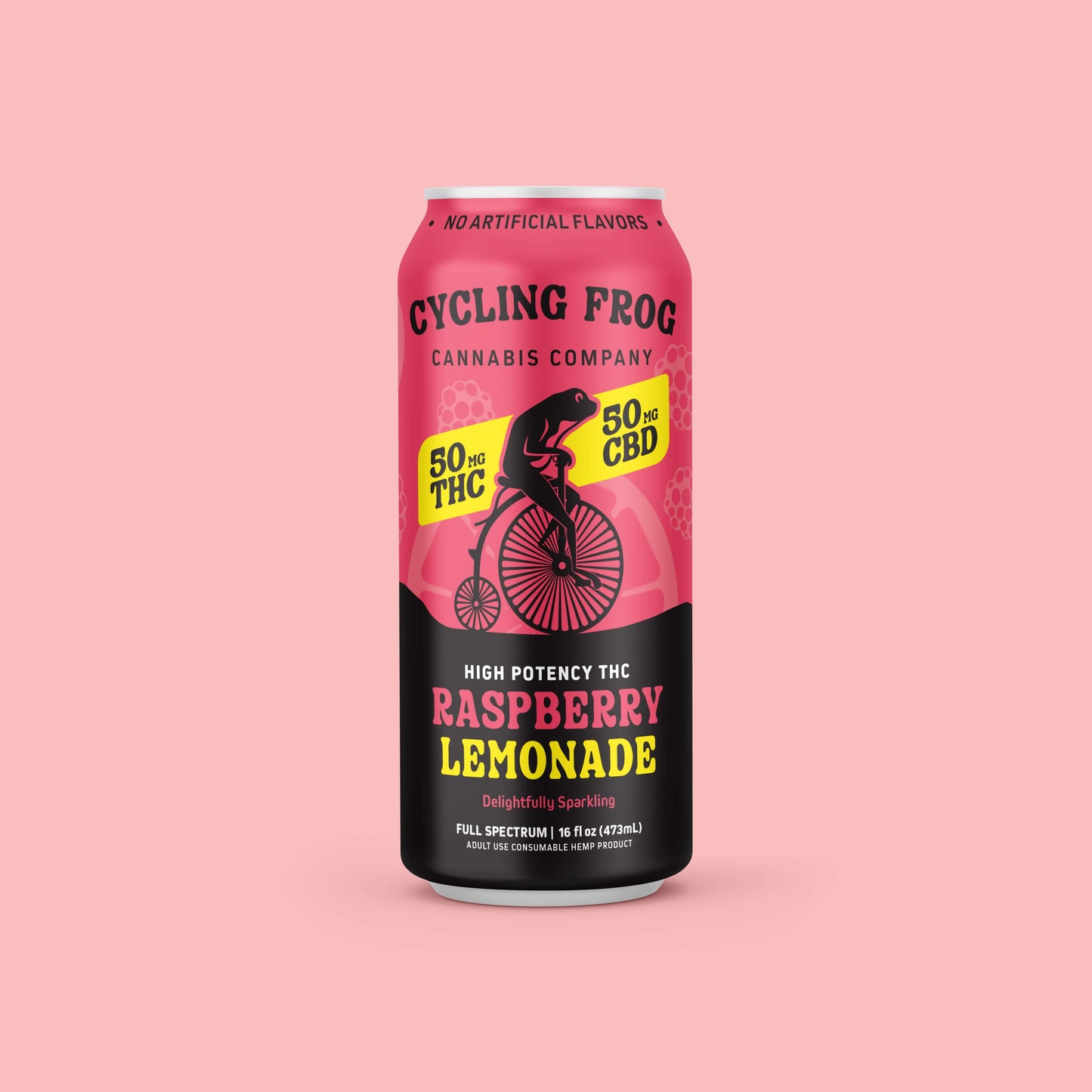 Cycling Frog Sparkling THC Raspberry Lemonade