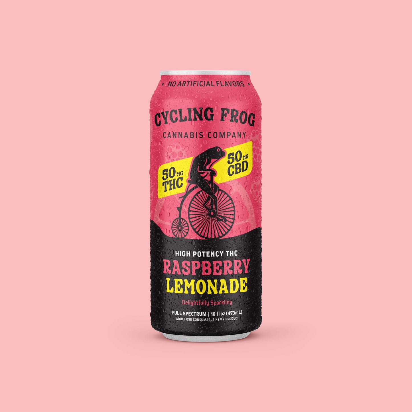 Cycling Frog Sparkling THC Raspberry Lemonade