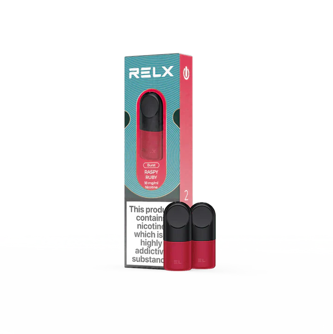 Raspy Ruby Relx Pods