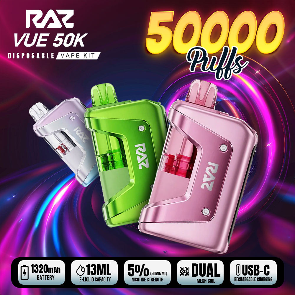 Raz VUE Kit Disposable (50000 Puffs)