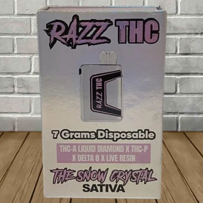 Razz THC Live Resin THCa Liquid Diamond Blend Disposable 7g TenVape Razz THC Live Resin THCa Liquid Diamond Blend Disposable 7g TenVape