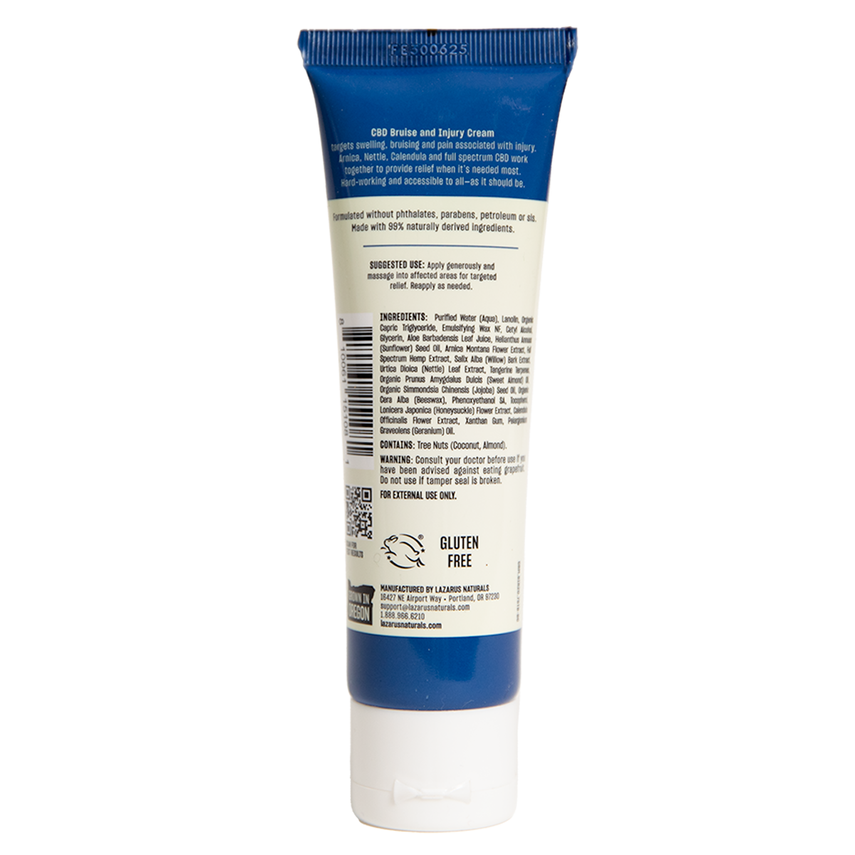 Lazarus Naturals CBD BRUISE & INJURY CREAM, RECOVER