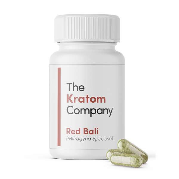Red Vein Bali Kratom Capsules