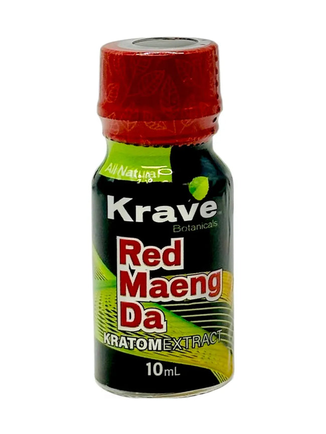 Red Maeng Da Krave Botanicals Kratom Extract 10ml
